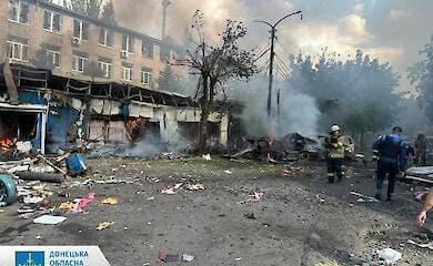 Images of the aftermath of the shelling of Konstantinovka published (video, photos)