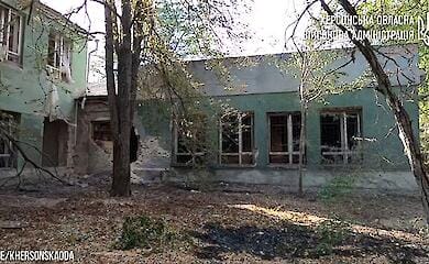 Two people wounded in Russian shelling of Kherson university