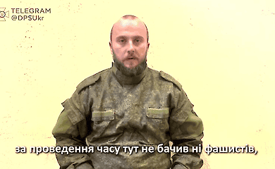 Russian captive warrant officer talks about his attitude to Putin