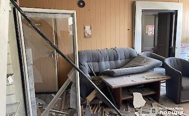 Patrol police showed first minutes after Russian strike in Cherkasy