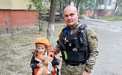 Kherson shelling: police evacuated families with children