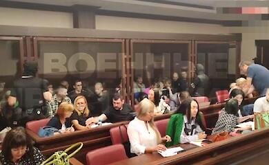  Russia began the trial of Azov soldiers- video from the hall of the "court"