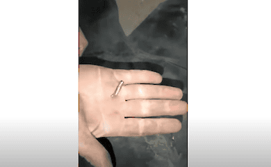 A border guard in Andreevka was saved by a bullet-proof waistcoat