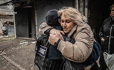State Emergency Service psychologists help Kharkiv shelling victims