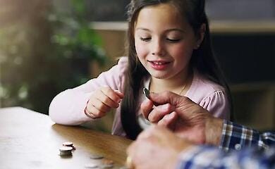 What phrases about money should not be said to children