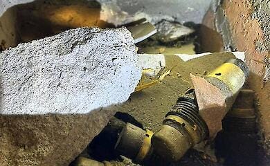 Shell fuses found in the furnace by Makarov residents