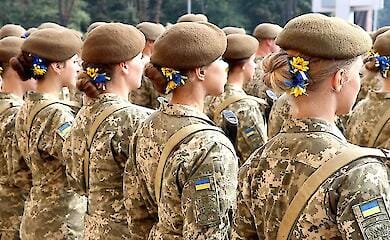 The number of women in the AFU has increased for two years