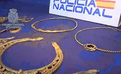 Valuables stolen in Ukraine discovered in Spain