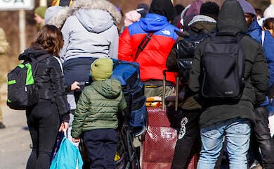Forced evacuation of children from three communities in Kharkiv region