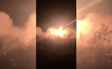 Air defence forces shot down two Kh-59 guided missiles (video)