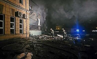 In Odessa, Russian missiles damaged houses and a museum