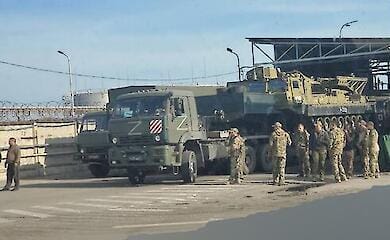 Russian military transfers equipment and ships from Crimea to Novorossiysk