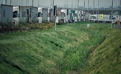 Companies lose about UAH 1 million daily due to the strike of Polish hauliers