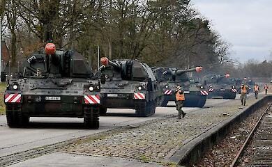 Germany deploys troops on the border with Russia