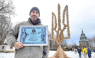 In Kyiv they created a record trident of didukhs