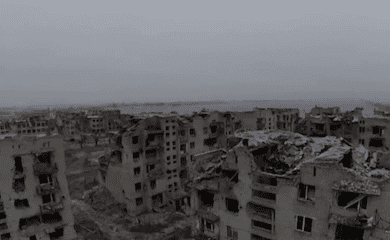 Footage of destroyed Marinka is published