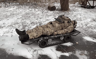 Warriors showed off a drone for medevac of the wounded