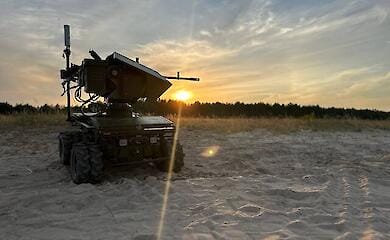 Ukraine has created a ground combat robot