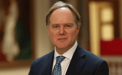 Britain's ambassador to Ukraine dives into an ice hole on Epiphany