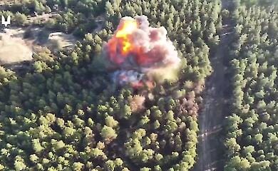 The defence forces destroyed the Russian Solntsek