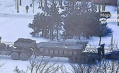 The appearance of the occupants' "Serpent Gorynych" was recorded in Mariupol