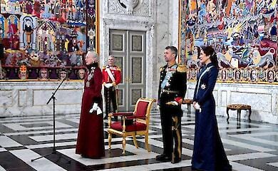 Queen Margrethe II of Denmark has abdicated the throne