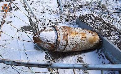 Russian missile warhead destroyed in Dnipropetrovsk region
