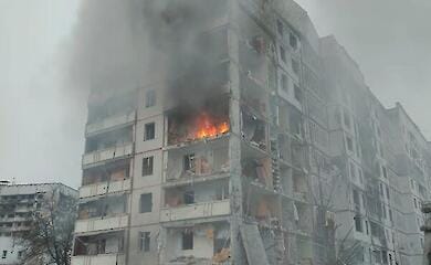 Shelling in Kharkiv: a residential house destroyed, two dead
