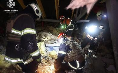 Russian troops shell hotel in Kharkiv region, infant killed