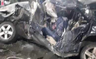 Occupiers' lorry rammed a car with a child in Mariupol