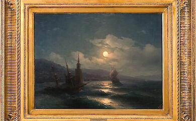 Russians put Aivazovsky's painting, which Ukraine has put on international wanted list, up for auction