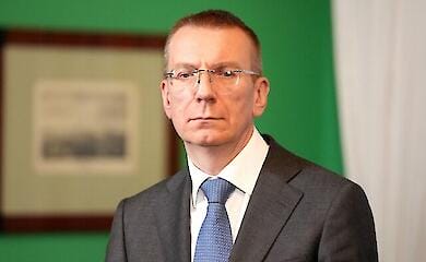 President of Latvia Edgars Rinkevics