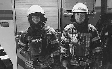 Rescuers while extinguishing a fire were killed by Russian Federation shelling