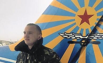 Military pilot Andrey Tkachenko died in the war