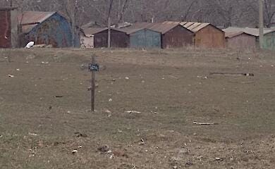 Another burial site was found in Mariupol