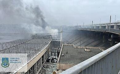 Energy Minister believes that Russia may hit Dnipro HPP again