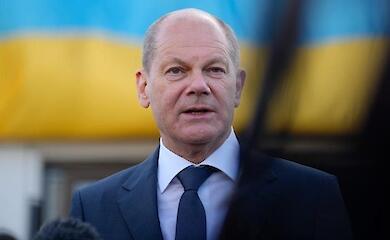Scholz congratulated Germans on the coming Easter and remembered Ukraine