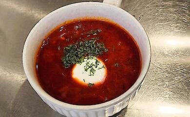 Non-fictional stories about borscht and Japan