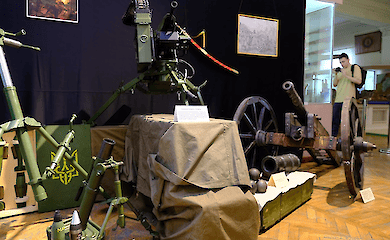 An exhibition of Ukrainian weapons takes place in Kyiv