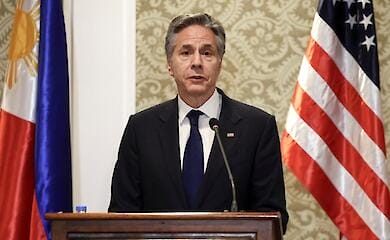 Blinken said from which country Russia imports military equipment 