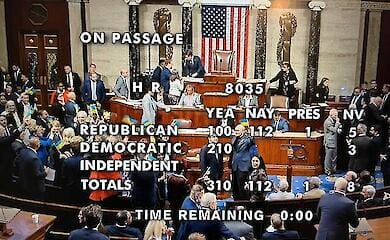 Der US-Kongress stimmte nach sechsmonatiger Verz&ouml;gerung daf&uuml;r, 60 Milliarden US-Dollar f&uuml;r die Ukraine bereitzustellen