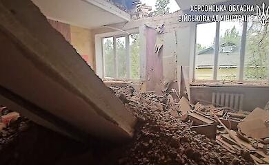 Kindergarten in Kherson shelled twice by occupants
