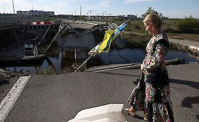 The Duchess of Edinburgh visited Bucha and Irpin (photo)