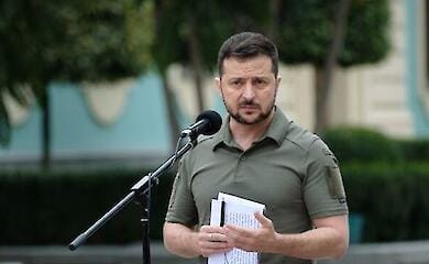 Zelensky said that the West is afraid of Russia losing the war