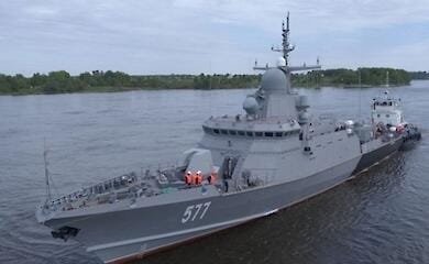 The AFU sank the enemy missile ship "Cyclone"