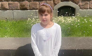 A nine-year-old Ukrainian girl has been searched for three days in Germany