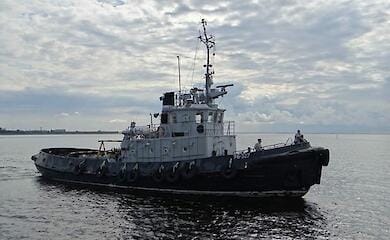 In Crimea, the GSD destroyed the tugboat "Saturn"