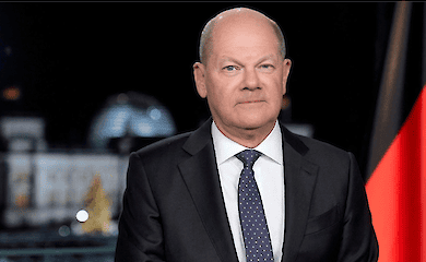 Scholz urged allies not to let Putin win