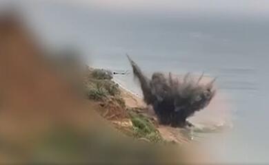 A mine was discovered and neutralised on the coast of Odessa region