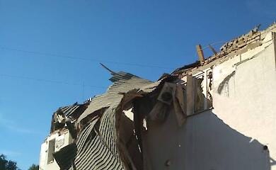 In Lviv, drone debris damaged the building of a research institute